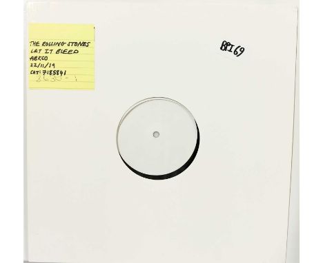THE ROLLING STONES - LET IT BLEED LP (2019 - 7185841). The 2019 (reissue) white label test pressing of The Rolling Stones - L