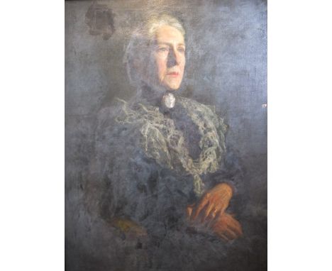 IRISH SCHOOL 19TH CENTURY 
Portrait of a Lady
Oil on Canvas
Bears Label Verso
80cm x 70cm