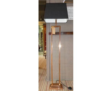 COACH HOUSE FLOOR LAMP, 160cm H, with shade. 