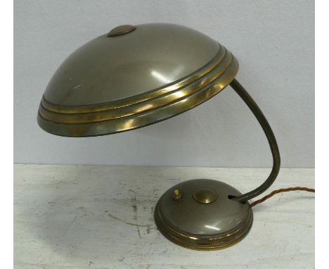 HELO LEUCHTEN DESK LAMP, 36cm H, vintage 1950's. 