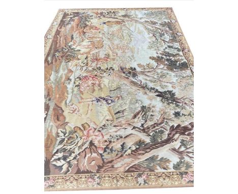 AUBUSSON DESIGN TAPESTRY, 266cm x 176cm. 