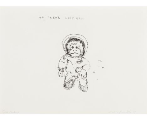 Tracey Emin (British, born 1963)Space Monkey Polymer gravure print, 2009, on wove paper, signed, titled, dated and numbered 5