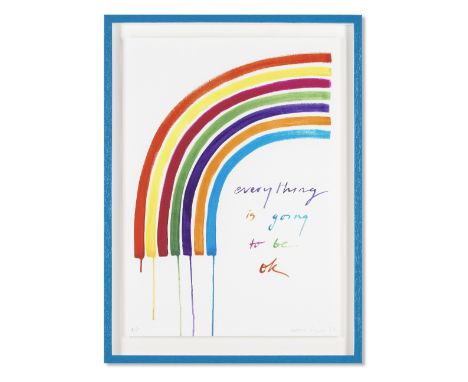 Alma Singer (British, born 1986)Everything's Going to Be Ok Archival inkjet print in colours, 2023, on Somerset Satin wove pa