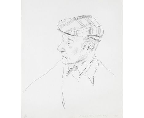 David Hockney R.A. (British, born 1937)William Burroughs (M.C.A. Tokyo 241; Gemini G.E.L. 920) Lithograph, 1980-81, on HMP Ko