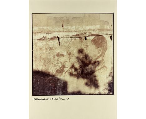 Robert Rauschenberg (American, 1925-2008)Profiles on a Wall, from Studies for a Chinese Summerhall Chromogenic-print, 1983, o