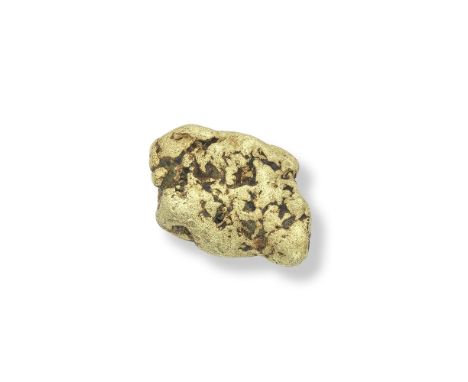 A large nugget of Scottish goldOf rounded amorphous form, 31 x 22 x 5mm, gross weight 31.23g, believed to be one of the large