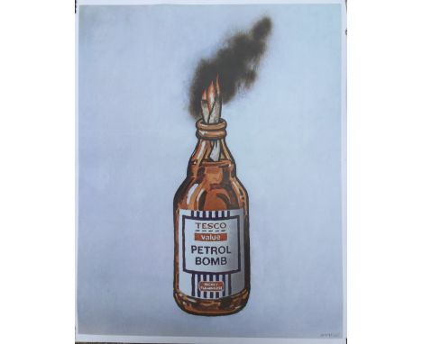 BANKSY (born 1974) British (AR)Tesco Value Petrol BombOffset lithograph in coloursLimited edition of 2000, signed within the 
