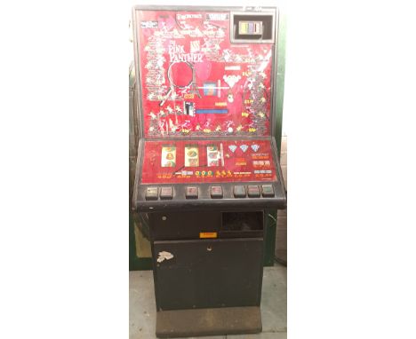 Maygay Machine, a Vintage Pink Panther Fruit Machine. Although unchecked for completeness or if in working order condition ap