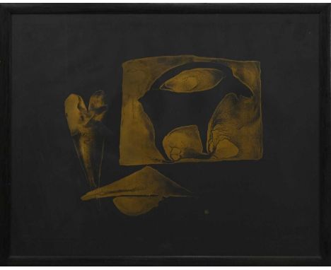* ELSPETH LAMB (SCOTTISH b. 1951), GOAT lithograph on paper, signed, titled and numbered 13/13mounted, framed and under glass