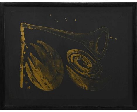 * ELSPETH LAMB (SCOTTISH b. 1951), CONSTELLATION lithograph on paper, signed, titled and dated 9/13mounted, framed and under 