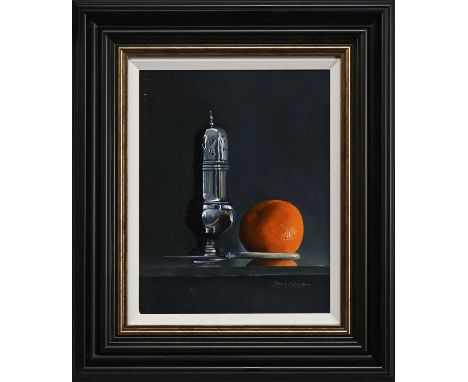 * PETER KOTKA (BRITISH b. 1951), IT'S ALL SWEETNESS AND LIGHT oil on linen panel, signed, titled versoframedimage size 29cm x