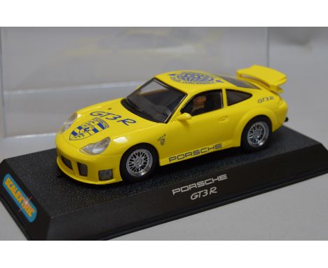 SCALEXTRIC PORSCHE GT3-R INTERNATIONAL SALES CONFERENCE 2001: Final Approval Sample (fully built) - please note 'Conference' 