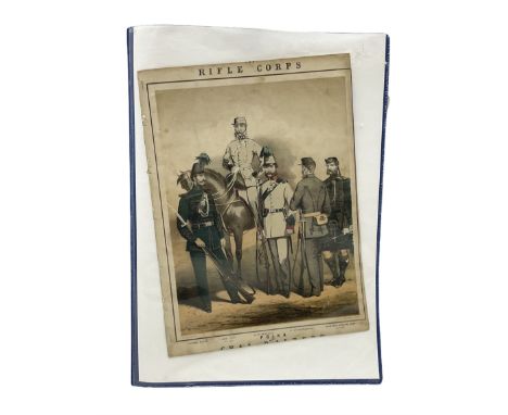 Album of sheet music relating to war and army interest, to include The Guards Waltz, Break The News to Mother, The Cyprus Pol