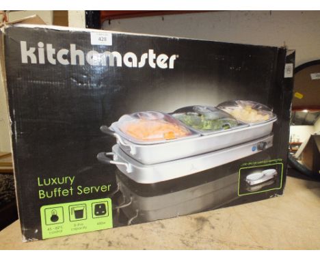 A KITCHEN MASTER BUFFET SERVER