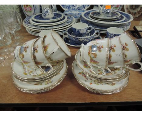 A part tea service by Royal Albert Dainty Dinah pattern 18 pieces