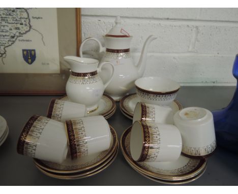 A part tea coffee diner service by Royal Grafton fine bone china 