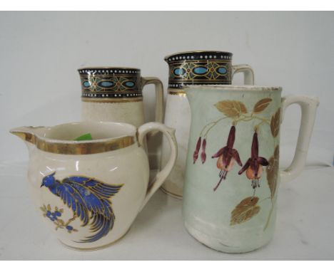 A selection of vintage ceramics including graduated jug pair etc
