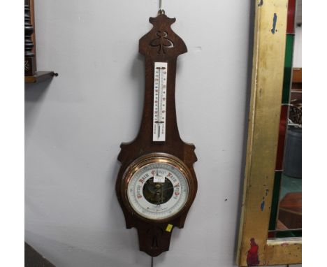 Early 20th century aneroid barometer by Johnson &amp; Son, Viaduct, Carlisle