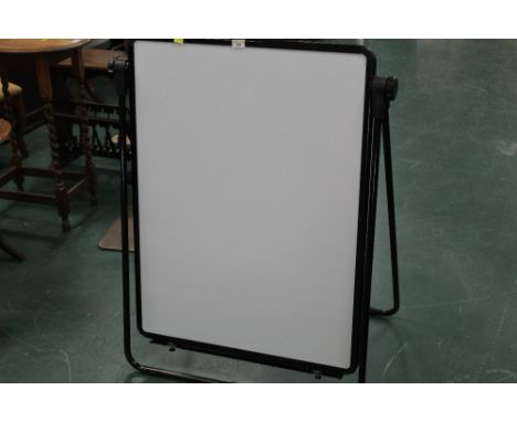 Dry wipe easel, height 100 cm, width 75 cm