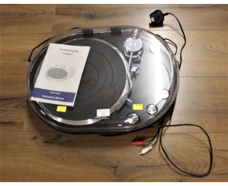Ferguson Model FTURN01 turntable with cables and instruction manual