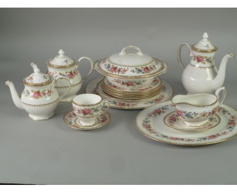 A 63 ROYAL GRAFTON 'MALVERN' PATTERN DINNER, TEA AND COFFEE SERVICE 