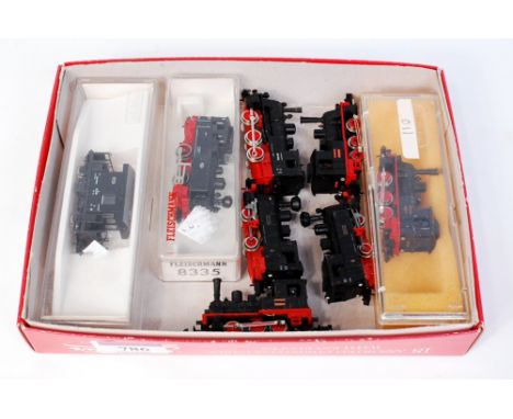 8 continental outline tank locomotives Arnold, Fleischmann and others (G)