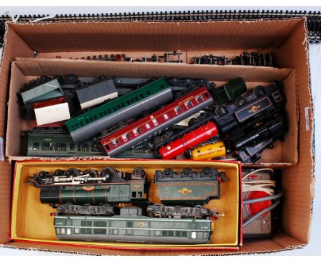 Mixed lot of Triang CKD Princess Elizabeth, staining to tender (F-G), AIA-AIA diesel (G), DMU centre car (G), Trestrol wagon,