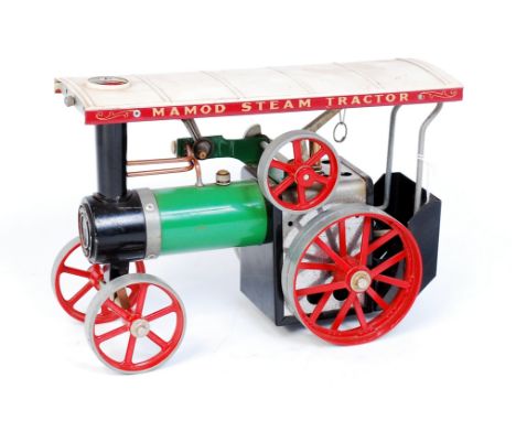 Mamod, TE1A, traction engine, used condition with scuttle, free running, loose example (G)
