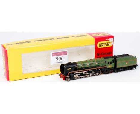 Hornby Minitrix N gauge 'Britannia' engine and tender (NM-BNM)