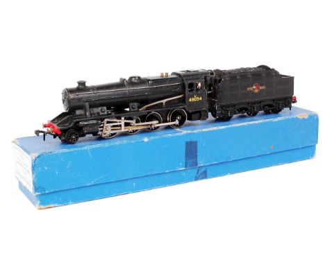 A Hornby Dublo 3-rail LT25 class 8F engine and tender No. 48094, with guarantee (G-BFG)