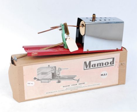 Mamod ME1 Marine Steam Engine, appears new and un-used, in the original all card box, with leaflet, original oil tag, funnel 