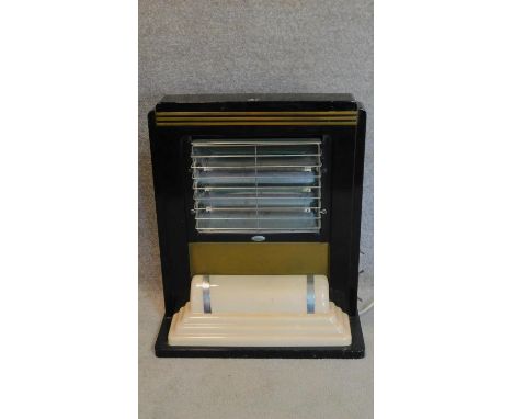 A vintage Art Deco style Belling electric fire. 66x55cm 