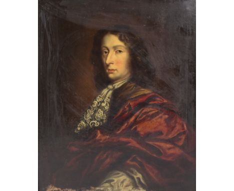 17th Century English School/Portrait of a Gentleman/oil on canvas, 75cm x 62cm