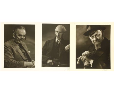 Karl Pollak (1902-1986) PORTRAIT STUDIES to include Hogan Mander, Rolf Winquist, Thomas Dugdale, Sir Robert Young, The Mayor 