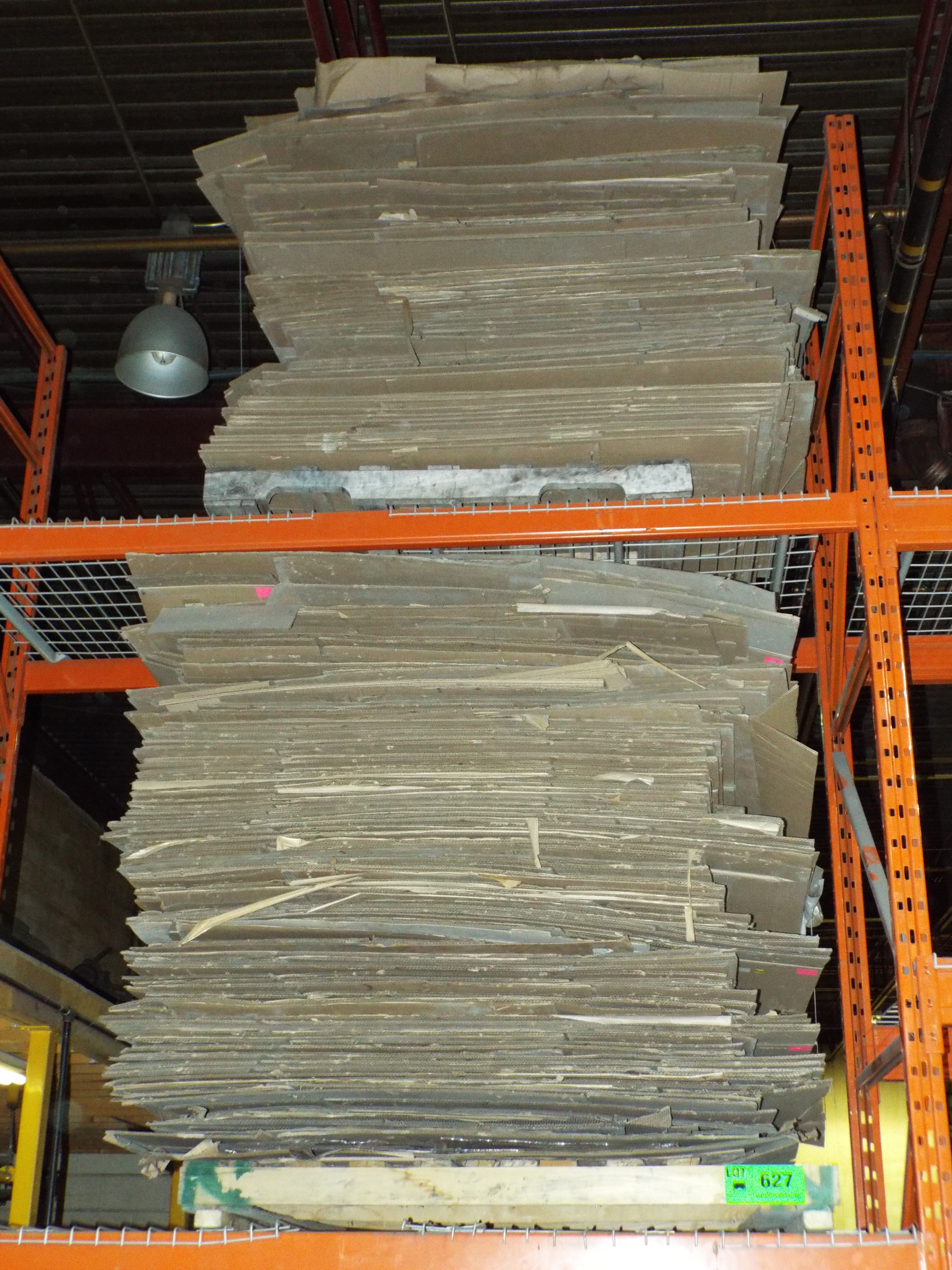 LOT/ SKIDS OF CARDBOARD SHIPPING BOXES