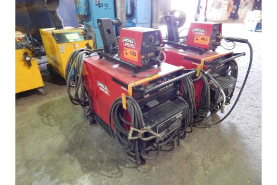 Choice Of Lots 405 Lincoln Electric Idealarc Dc600 Mig Welder