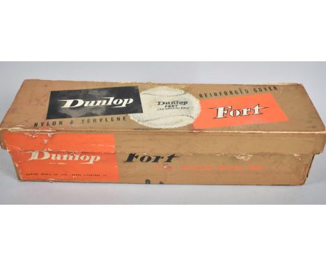 A Vintage Boxed Set of Four Dunlop Fort Tennis Balls, 1956, Unused