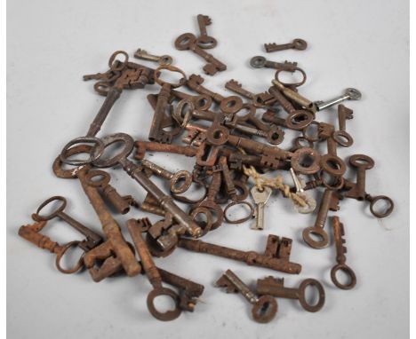 A Collection of Vintage Keys 