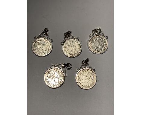 FIVE SILVER JOEYS AND MOUNTS 