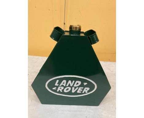 A GREEN LAND ROVER PETROL CAN 