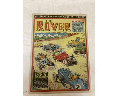 A MAN CAVE METAL ROVER COMIC SIGN, 41CM X 30CM 