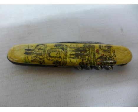 A VINTAGE GERMAN SOUVENIR POCKET KNIFE 