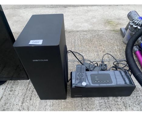 AN ORBIT SOUND SPEAKER SYSTEM WITH REMOTE CONTROL 