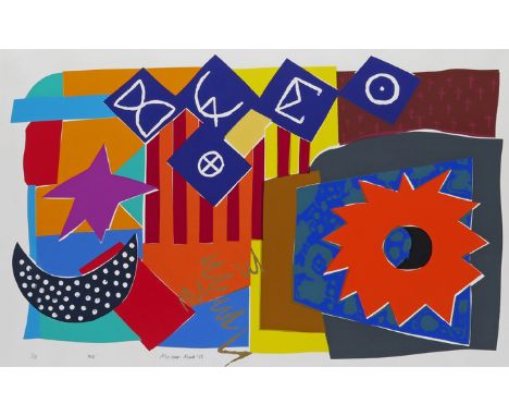‡ Alastair Mack (Scottish b.1955) Air; Into the light Two, both signed, titled, dated ‘88 and ‘89 and numbered 1/10 and 7/10 