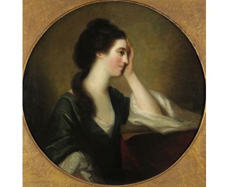 Circle of Sir Joshua Reynolds P.R.A. Portrait of Elizabeth Gunning, Duchess of Hamilton and Argyll (1733-1790), the celebrate