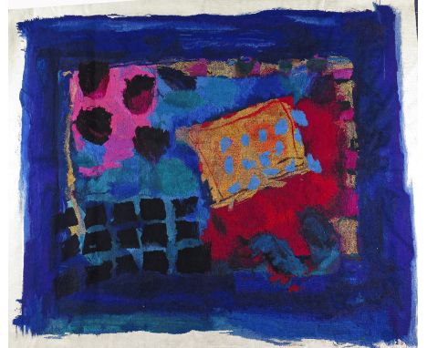 ‡ Jo Barker (Scottish b.1963) A Happening Tapestry 188 x 163cm; 74 x 64in