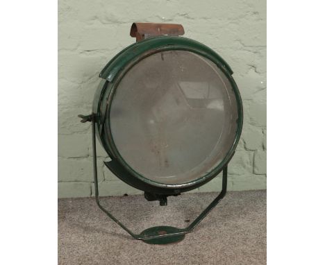 A large Tilley Hendon projector light. Diameter: 36cm.  Missing base.