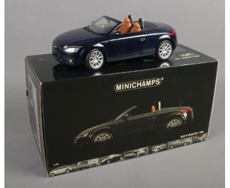 A Minichamps boxed 1:18 scale Audi TT Roadster 2006.  