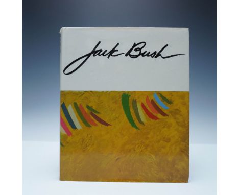 This hardcover art book, titled Jack Bush, provides an in-depth exploration of the celebrated Canadian abstract painter Jack 