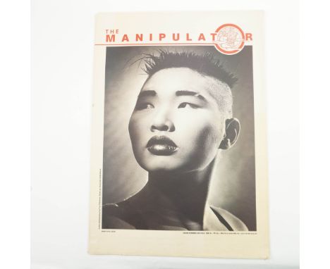 Issue number 6 of The Manipulator magazine, published in 1986. This large-format, avant-garde publication is known for its st